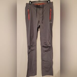 LL Bean 30W x 34 Insean  Nylon Blend Cargo Hiking Utility Pants Gray Color